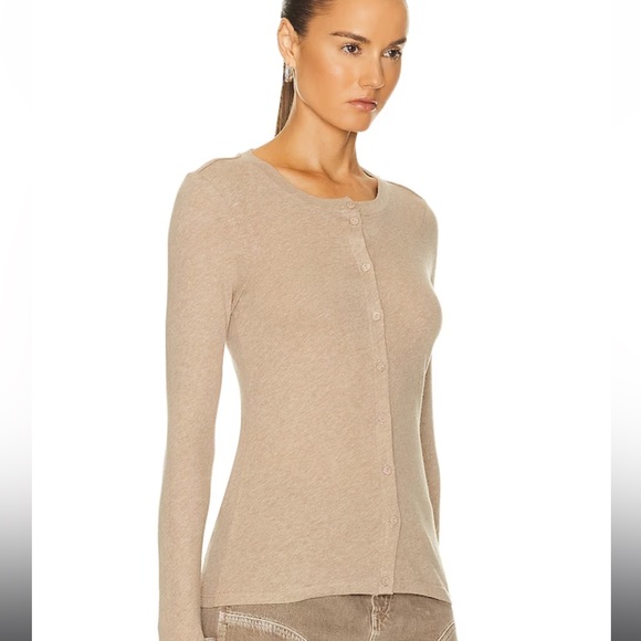 Enza Costa Cashmere Long Sleeves Cardigan NWOT - Picture 4 of 12